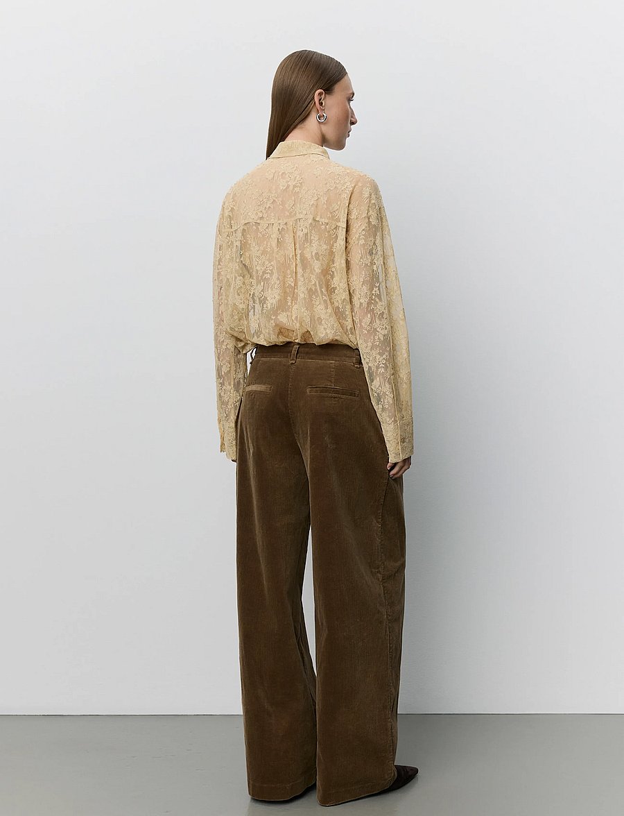 Sofie Schnoor - CORLIESW CORDUROY TROUSERS - cordhosen - brown - 4