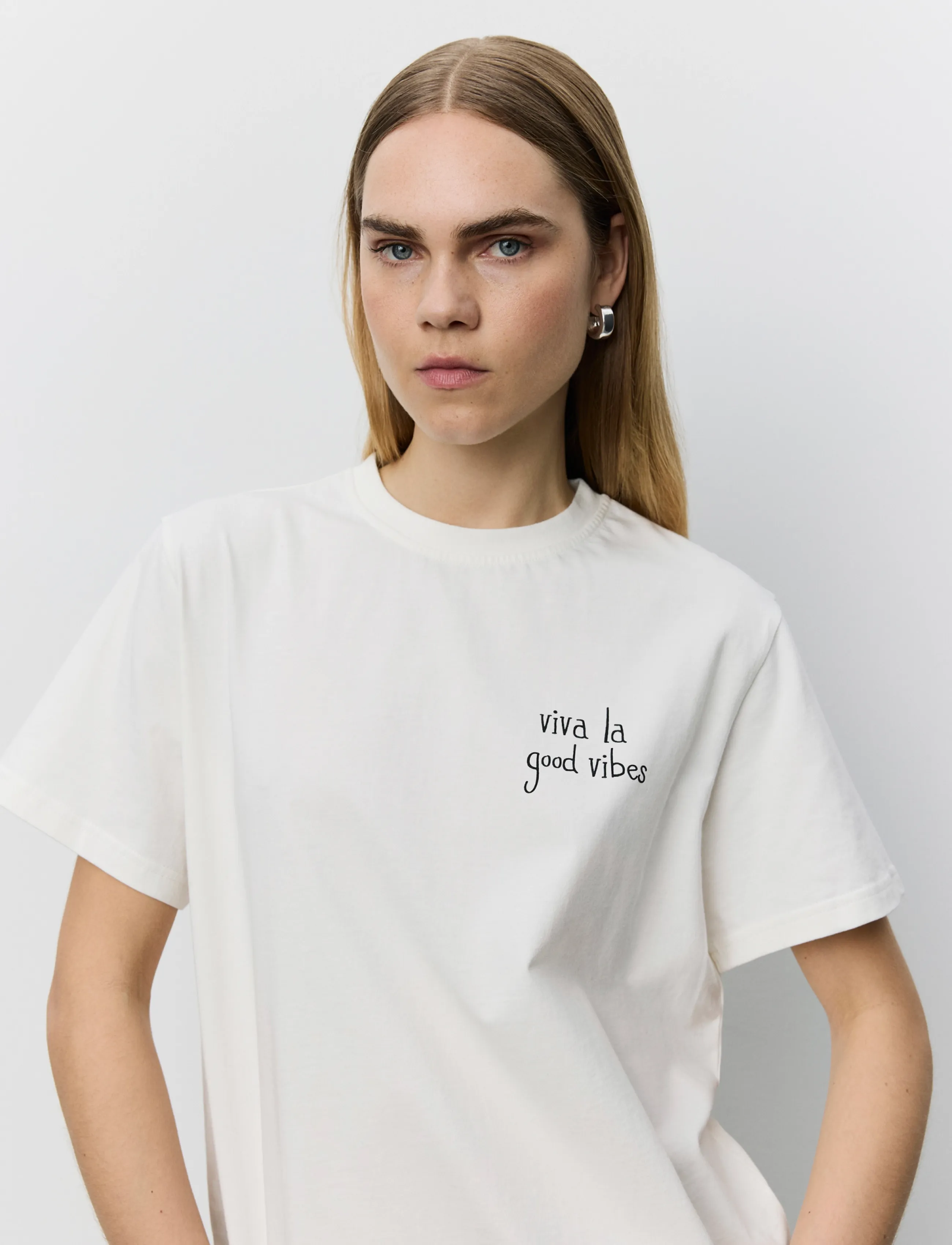 Sofie Schnoor - RIVERSW BOXY T-SHIRT - t-shirts - off white - 2