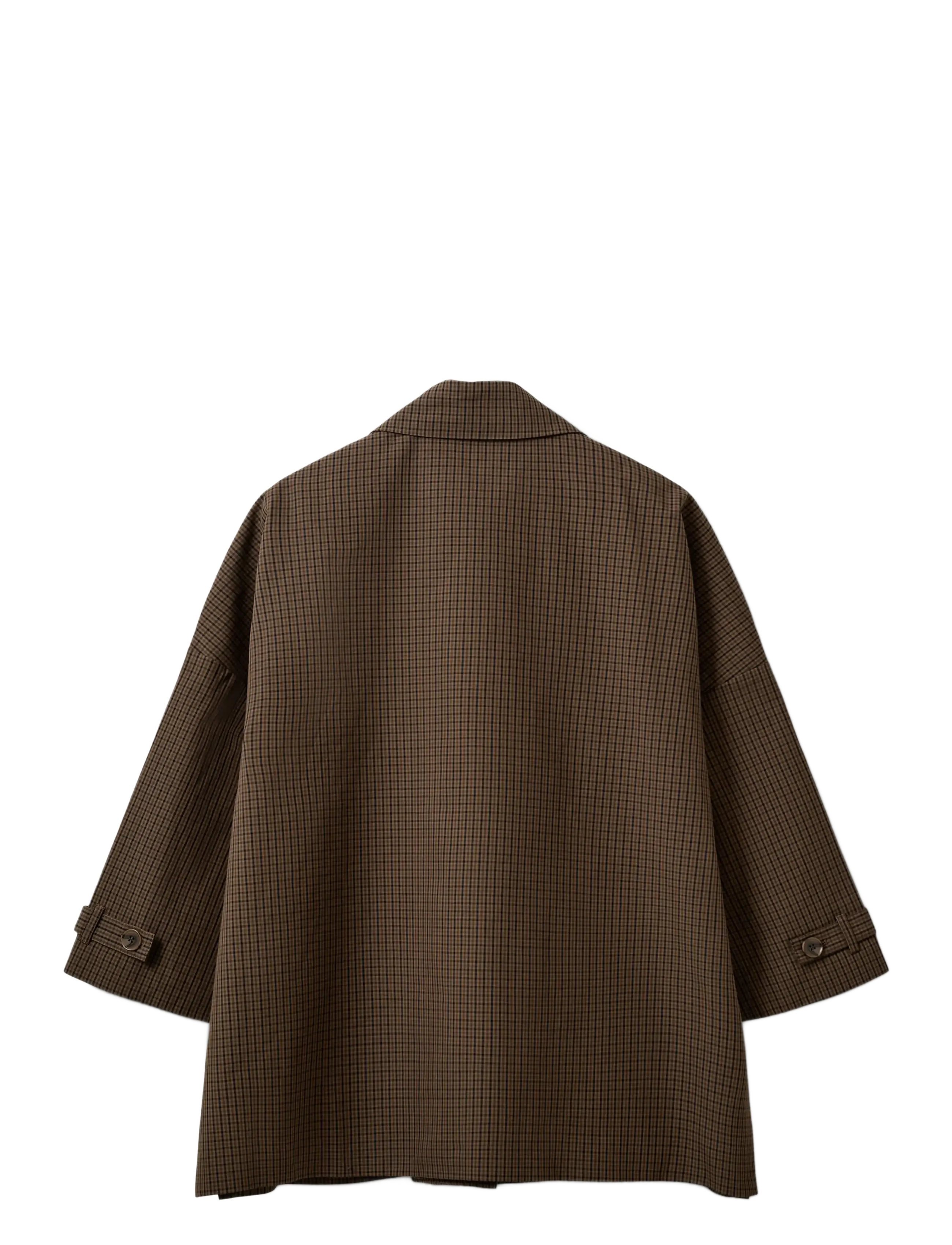 Sofie Schnoor - SELINASW OVERSIZED COAT - leichte mäntel - brown check - 2