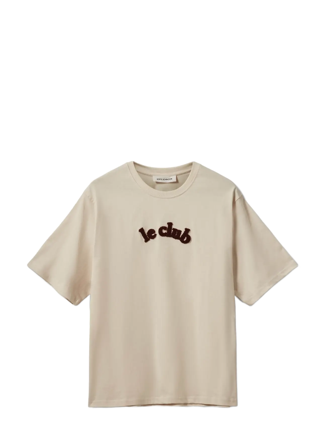Sofie Schnoor MAESW OVERSIZED T-SHIRT - Kleidung - SUMMER SAND / cream