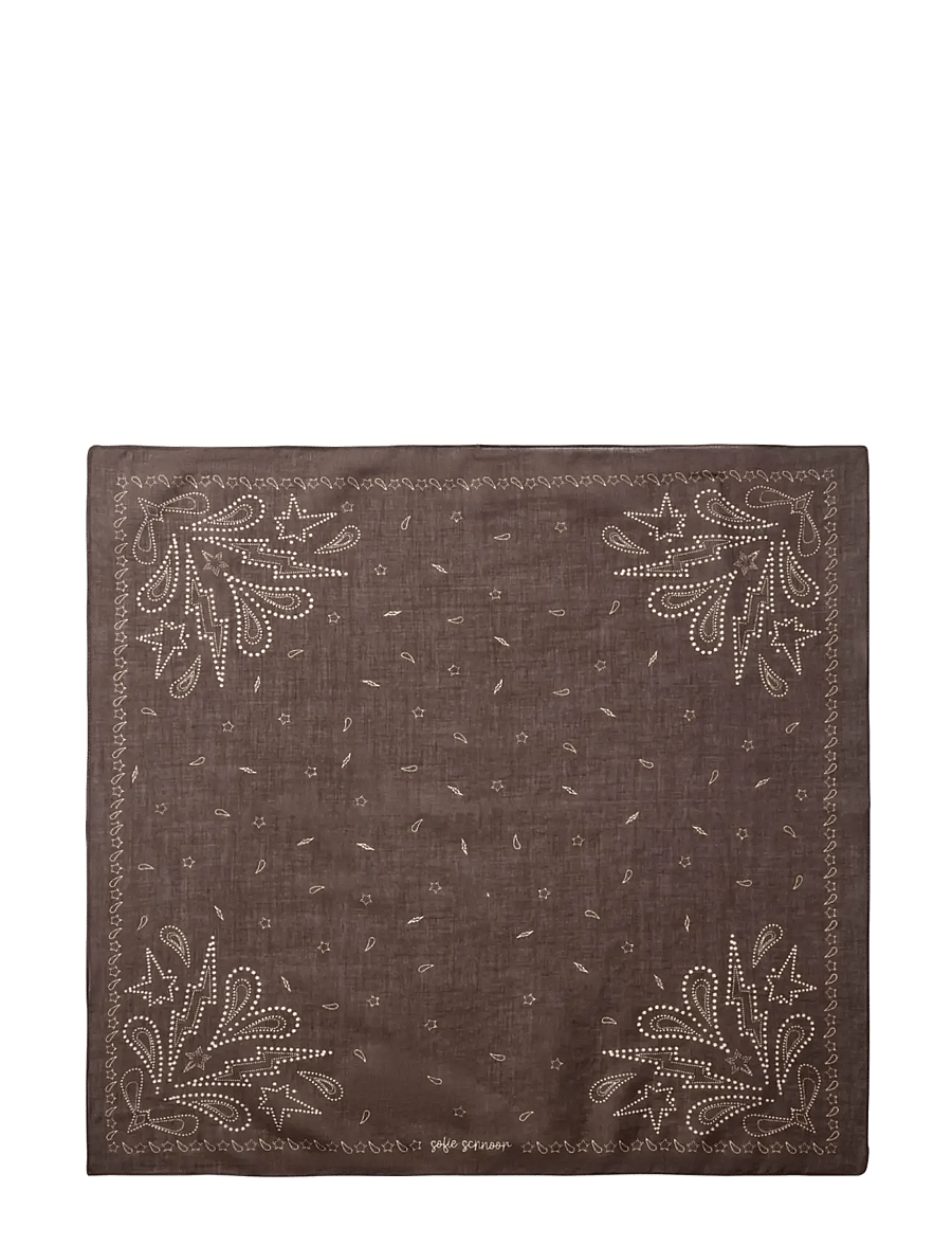 Sofie Schnoor - MARILYSW SCARF - schals - dark brown - 0