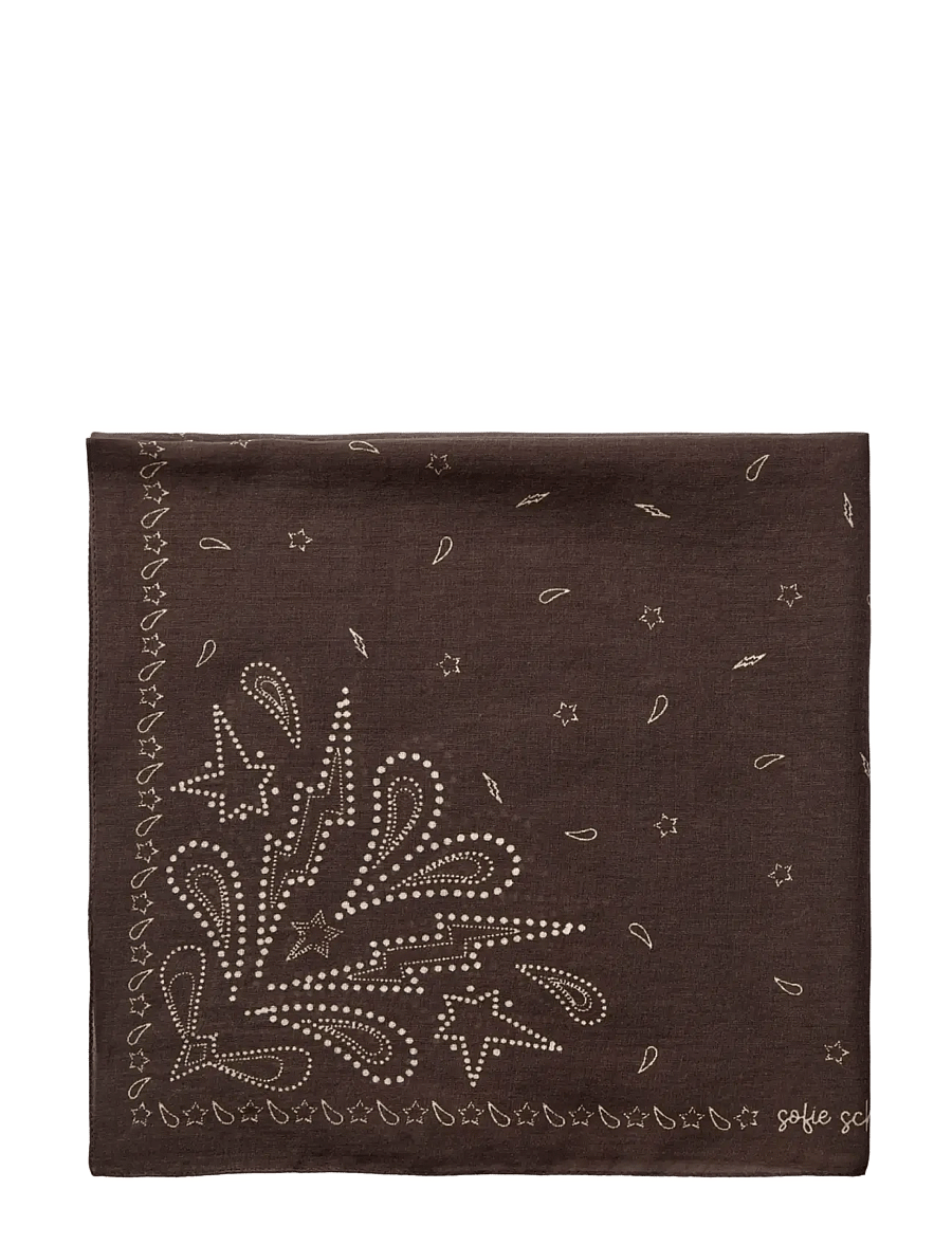 Sofie Schnoor - MARILYSW SCARF - schals - dark brown - 1