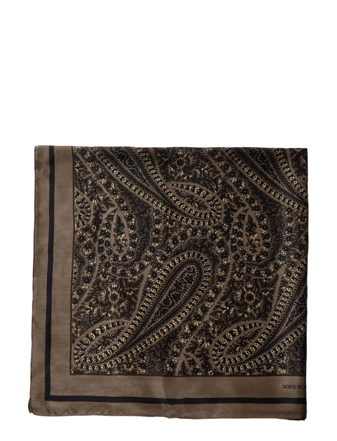 Sofie Schnoor - HAISW SCARF - tynde tørklæder - brown - 1