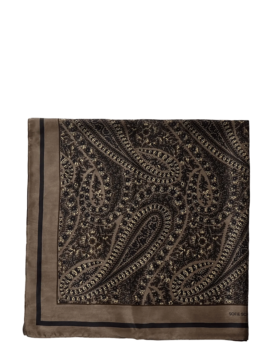 Sofie Schnoor - HAISW SCARF - tynde tørklæder - brown - 1