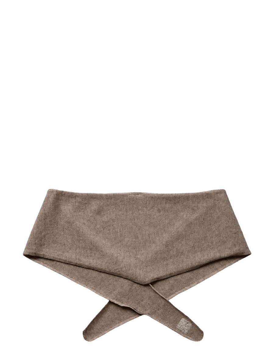 Sofie Schnoor - NOELLESW WOOL SCARF - brown melange - 1