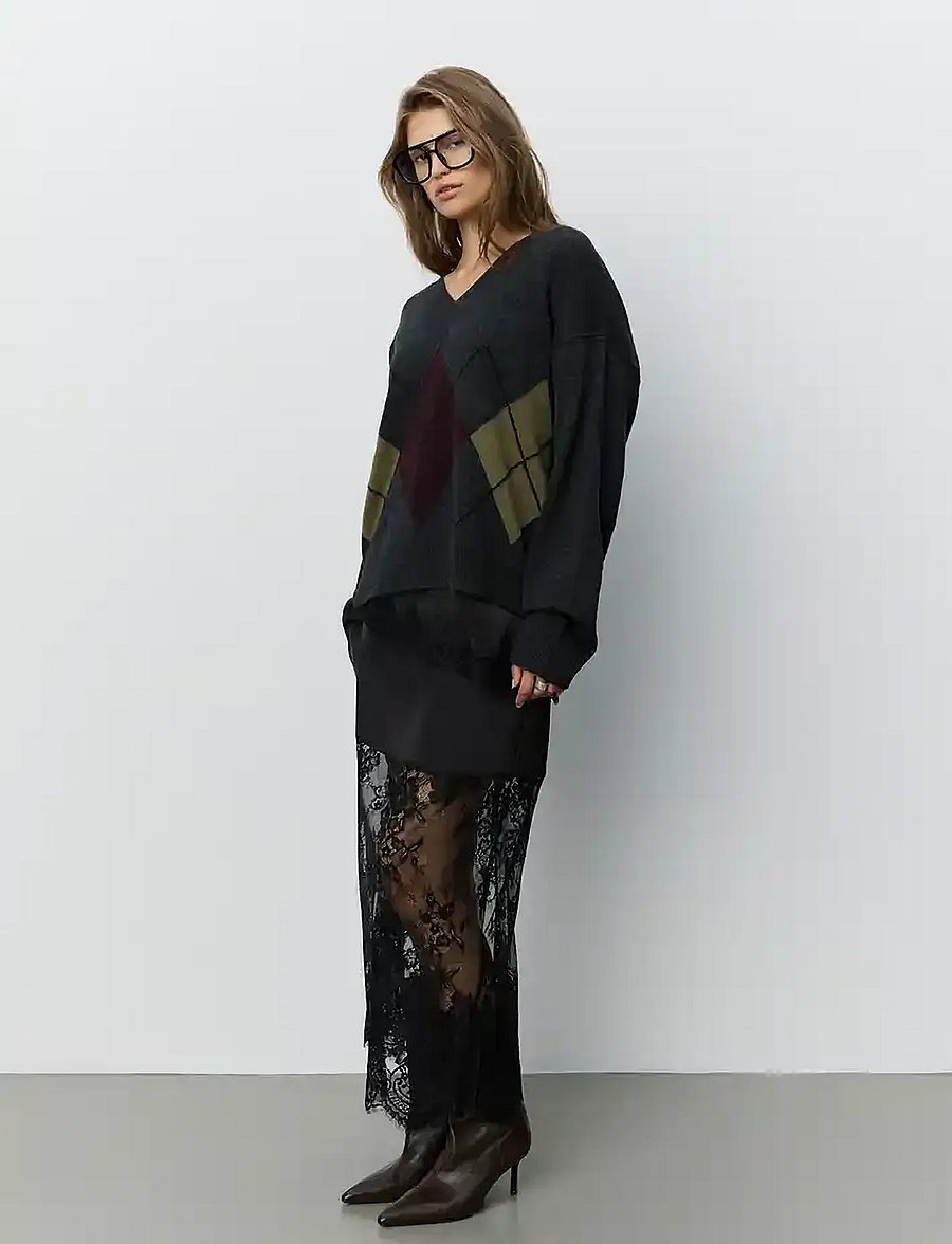 Sofie Schnoor - SELENESW SATIN MAXI SKIRT - maksiseelikud - black - 3