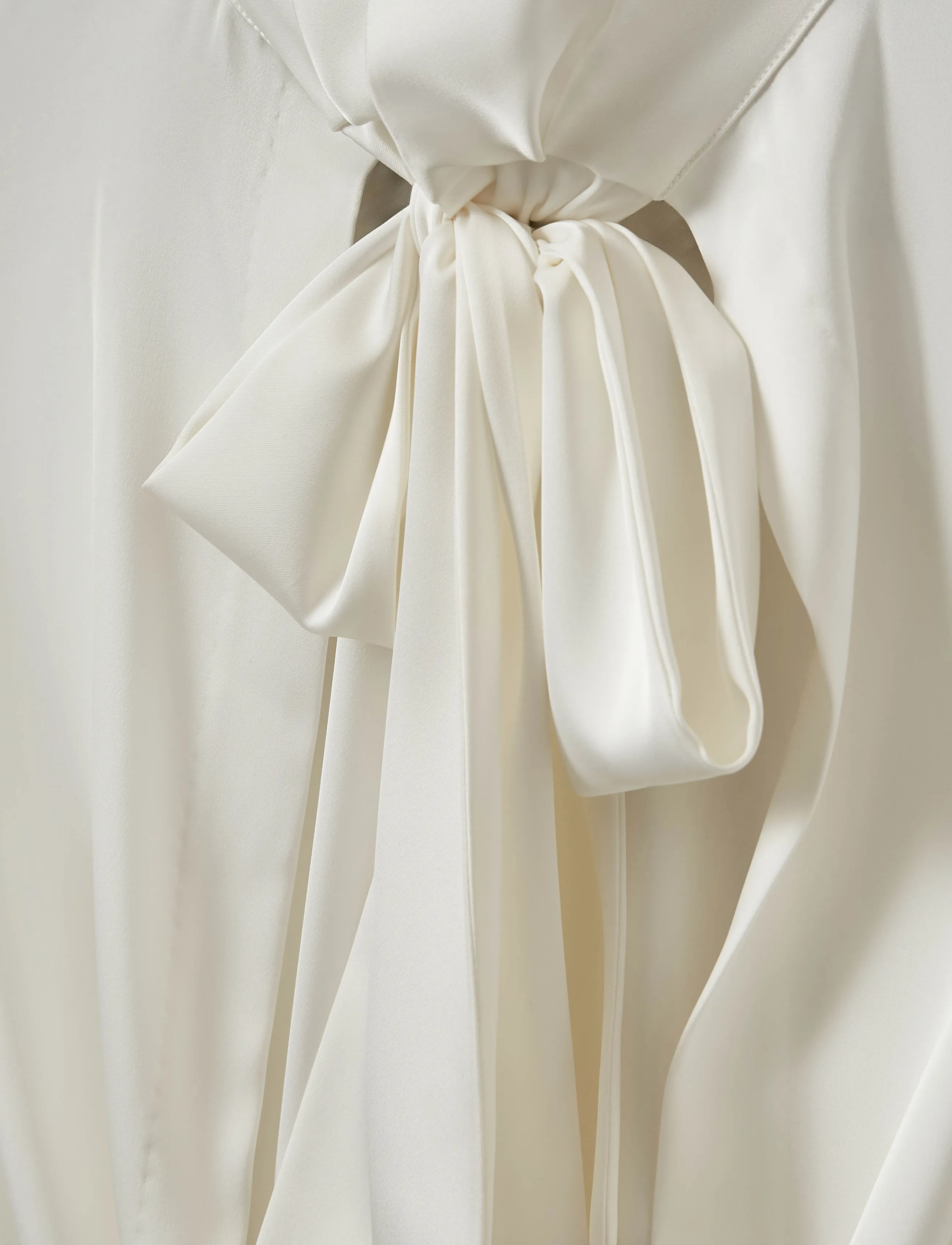 Sofie Schnoor - AMBERSW SATIN BLOUSE - langärmelige blusen - off white - 5
