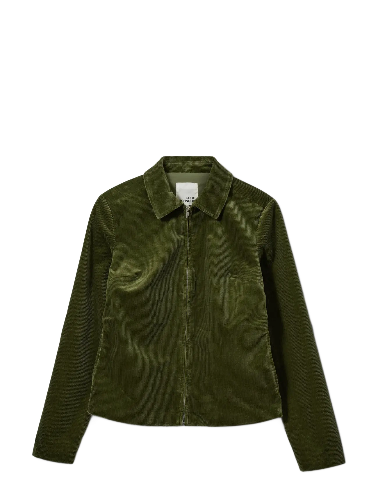 Sofie Schnoor - PRIELLASW FITTED CORDUROY JACKET - olive green - 1