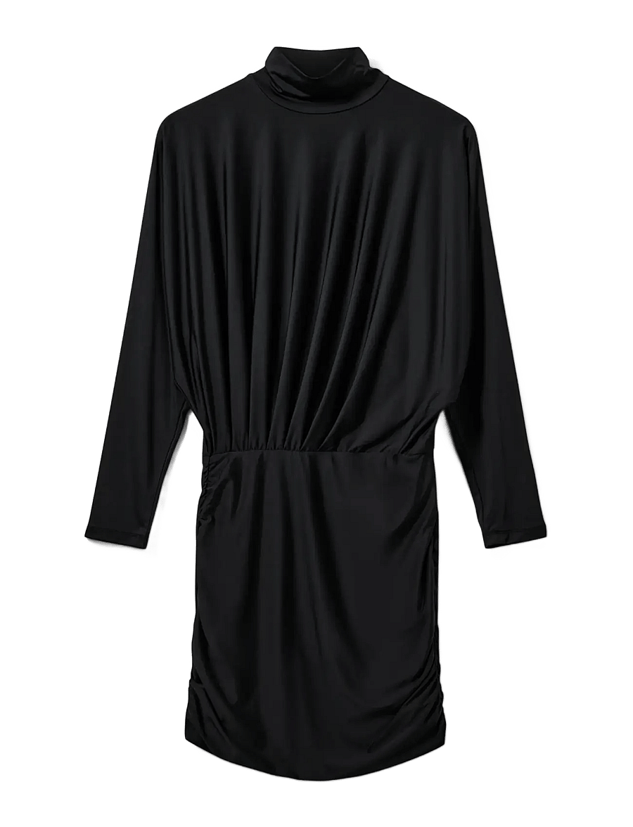 Sofie Schnoor - BATANASW MINI DRESS - korta klänningar - black - 1
