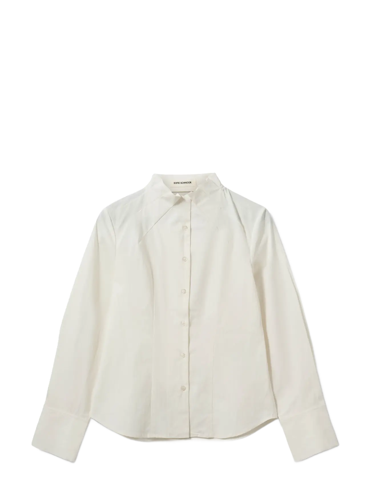 Sofie Schnoor - EDENSW FITTED SHIRT - langärmlige hemden - off white - 1