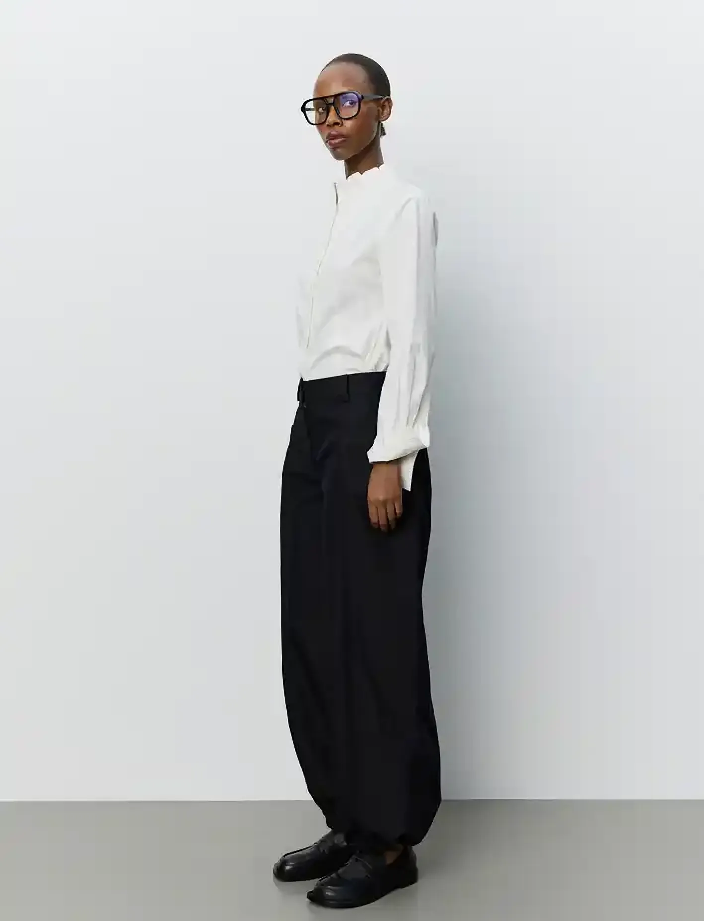 Sofie Schnoor - EDENSW FITTED SHIRT - langärmlige hemden - off white - 4