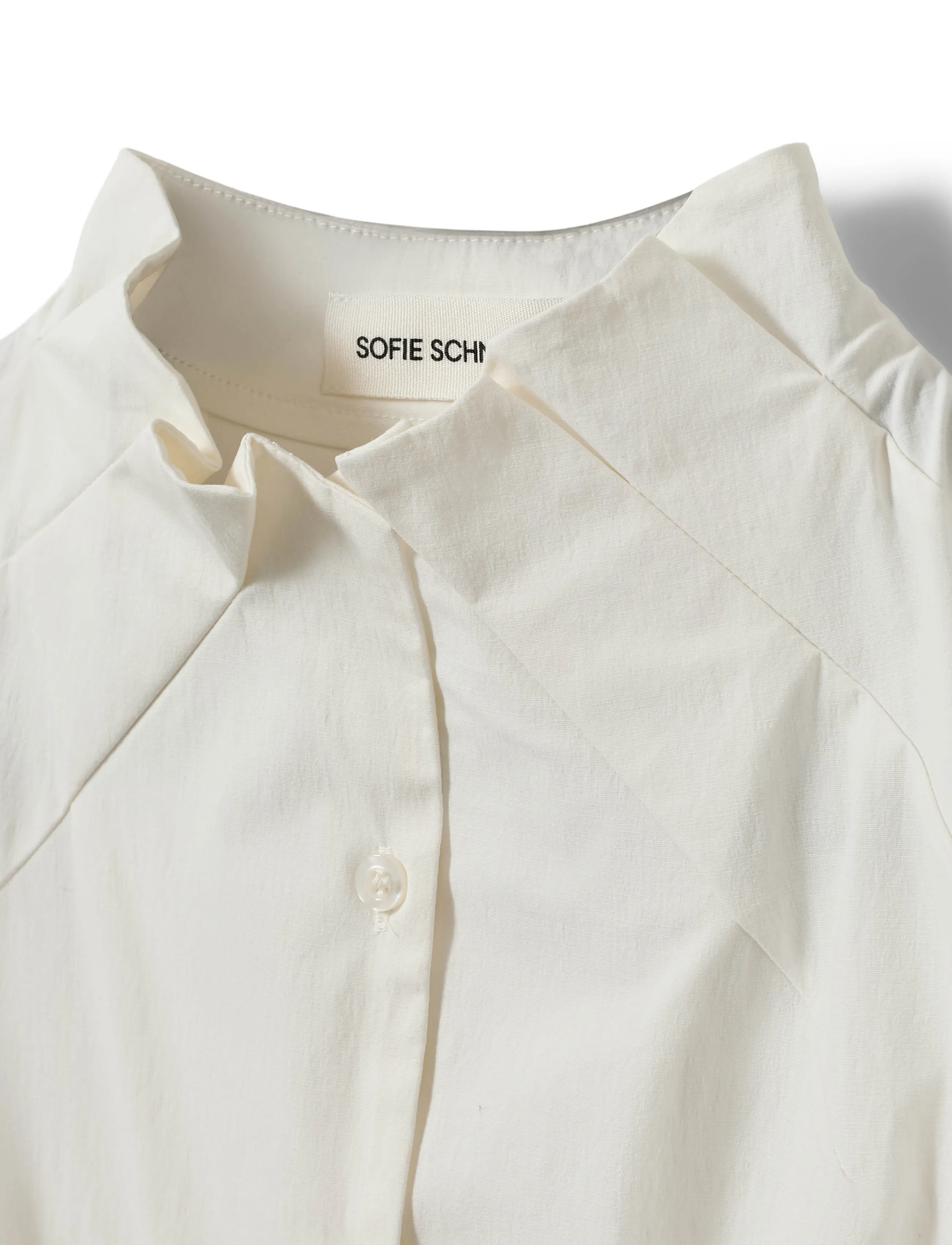 Sofie Schnoor - EDENSW FITTED SHIRT - langärmlige hemden - off white - 5