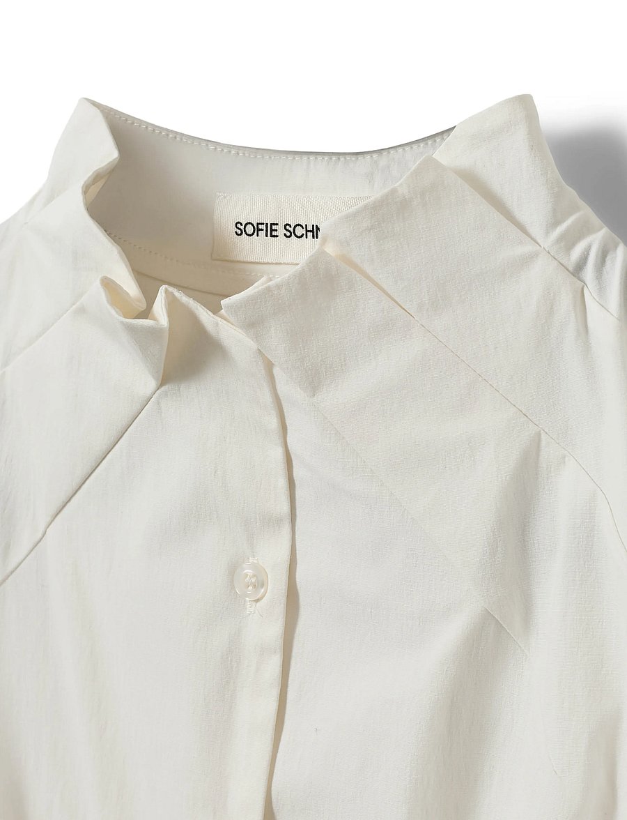 Sofie Schnoor - EDENSW FITTED SHIRT - langärmlige hemden - off white - 5