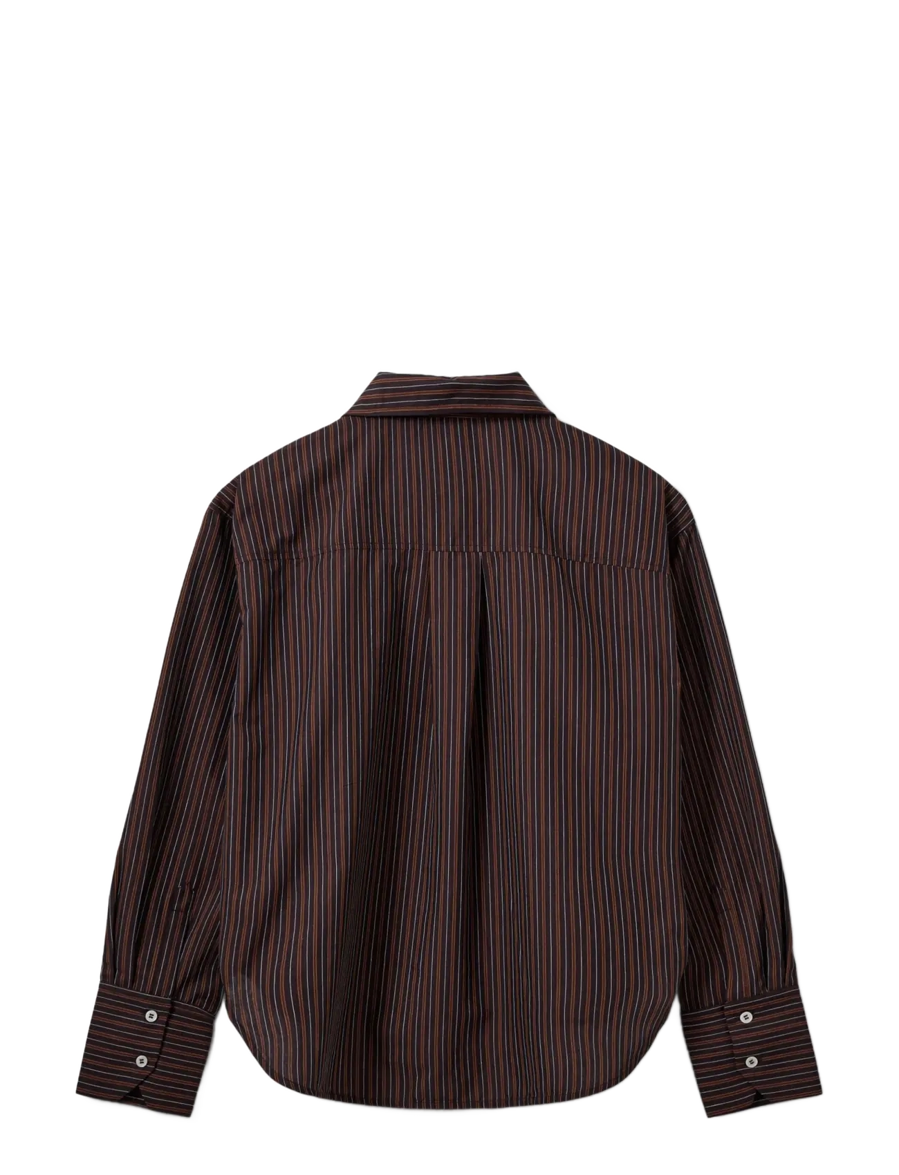 Sofie Schnoor - MASHASW STRIPED SHIRT - langärmlige hemden - dark plum - 2