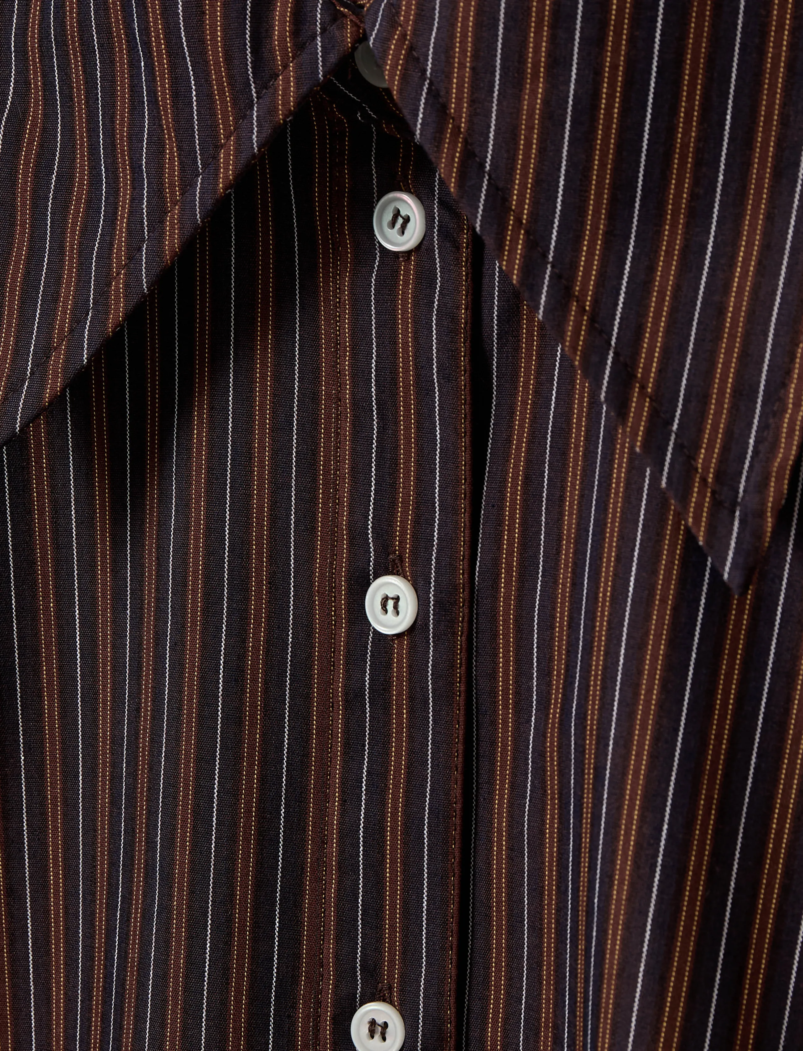Sofie Schnoor - MASHASW STRIPED SHIRT - langärmlige hemden - dark plum - 5