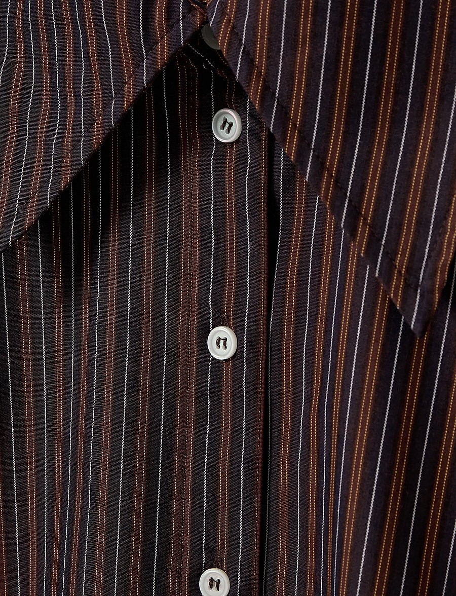 Sofie Schnoor - MASHASW STRIPED SHIRT - langärmlige hemden - dark plum - 5