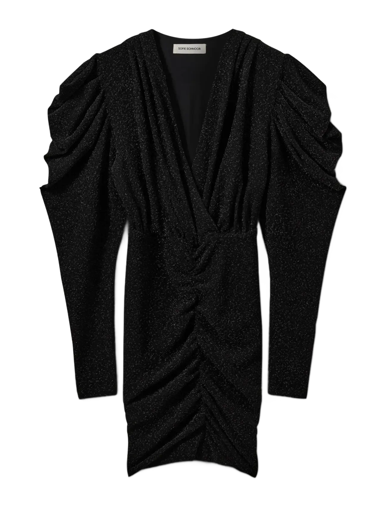 Sofie Schnoor - ILYASW GLITTER DRESS - cocktailkjoler - black glitter - 1