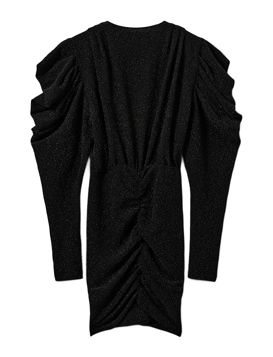 Sofie Schnoor - ILYASW GLITTER DRESS - cocktailkjoler - black glitter - 2