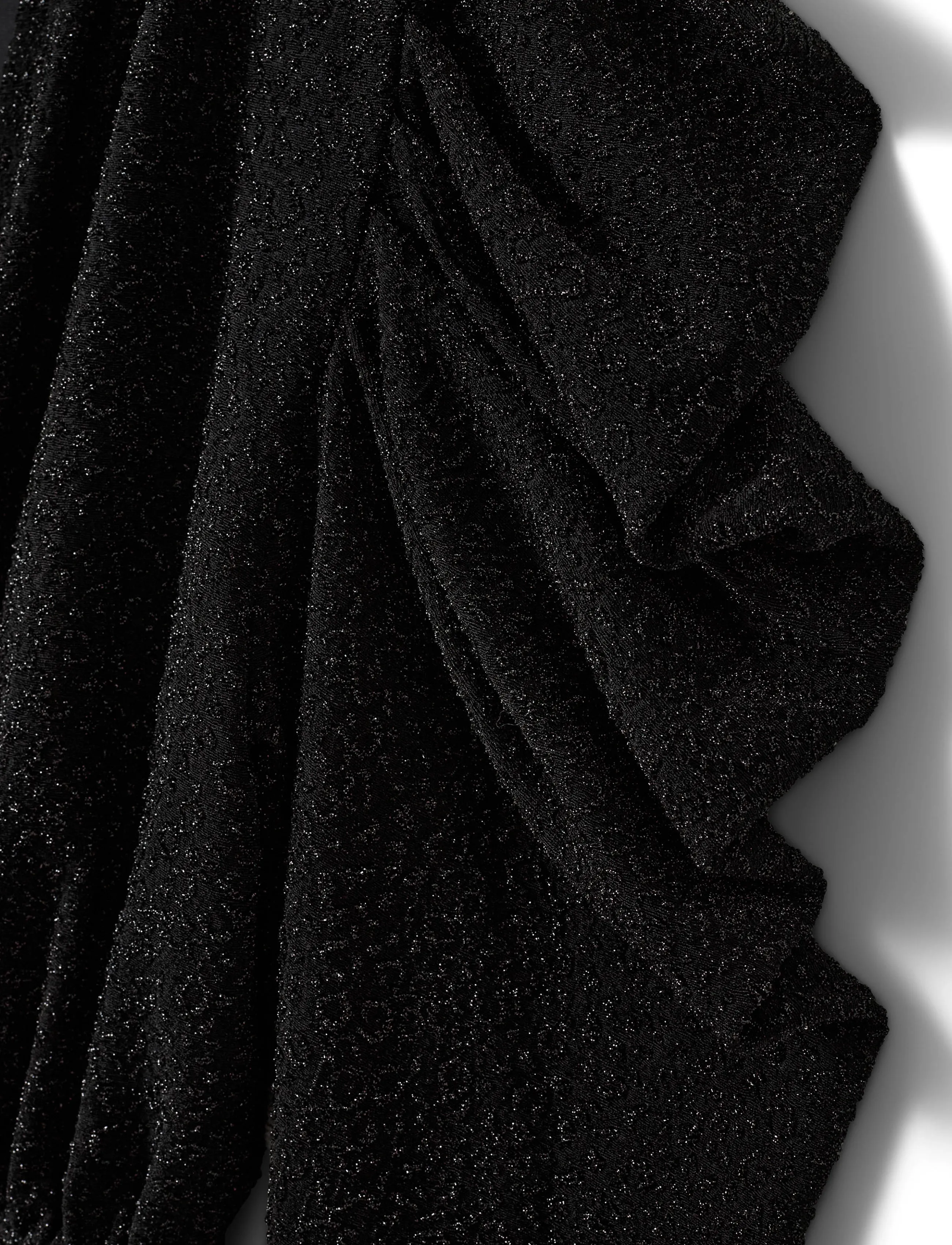 Sofie Schnoor - ILYASW GLITTER DRESS - cocktailkjoler - black glitter - 5