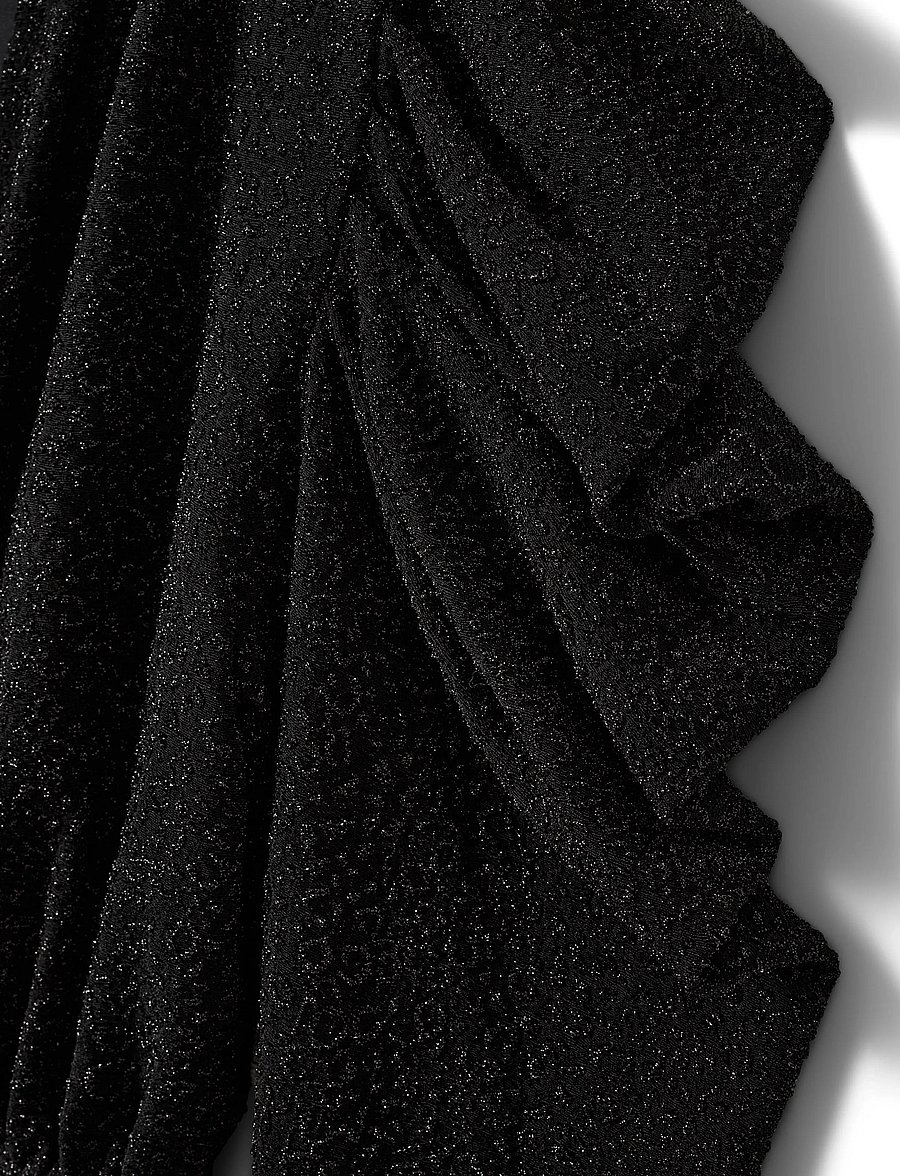 Sofie Schnoor - ILYASW GLITTER DRESS - cocktailkjoler - black glitter - 5