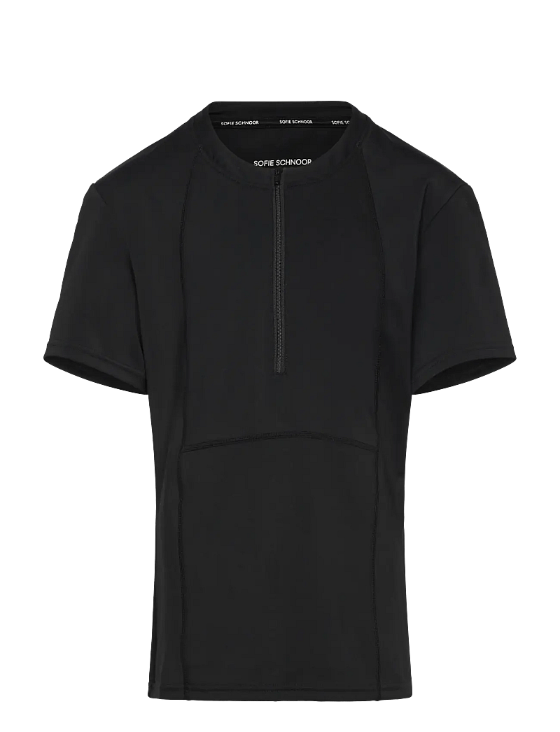 Sofie Schnoor - CarlySPO Blouse - t-shirts - black - 1