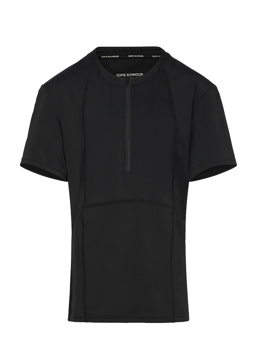 Sofie Schnoor - CarlySPO Blouse - t-shirts - black - 1