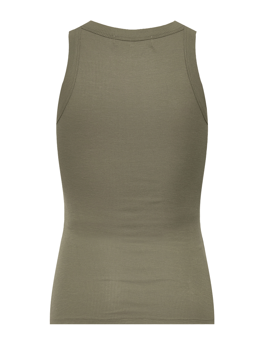Sofie Schnoor - JULLIESW TOP - tank tops - army green - 2