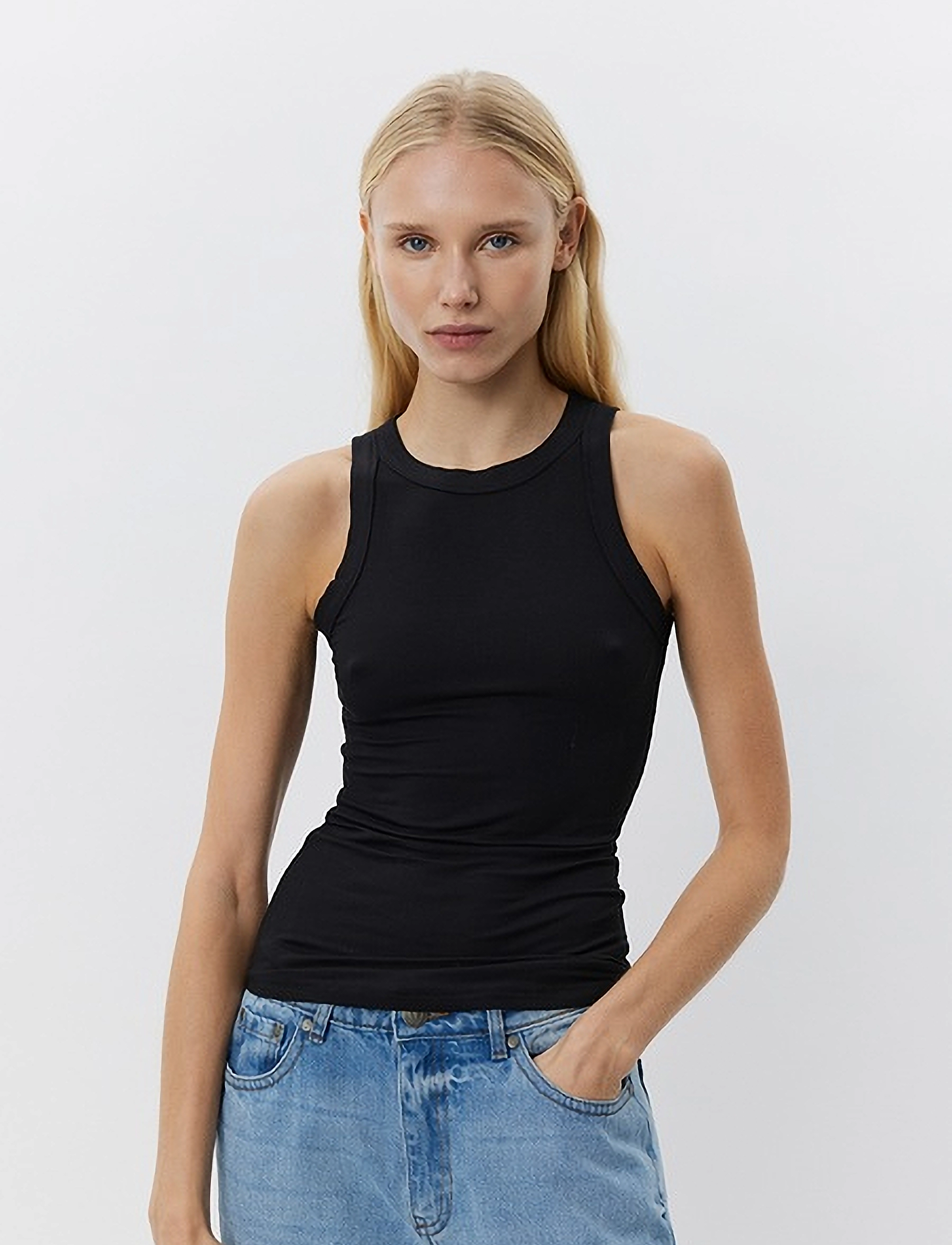 Sofie Schnoor - JULLIESW TOP - tank tops - black - 3