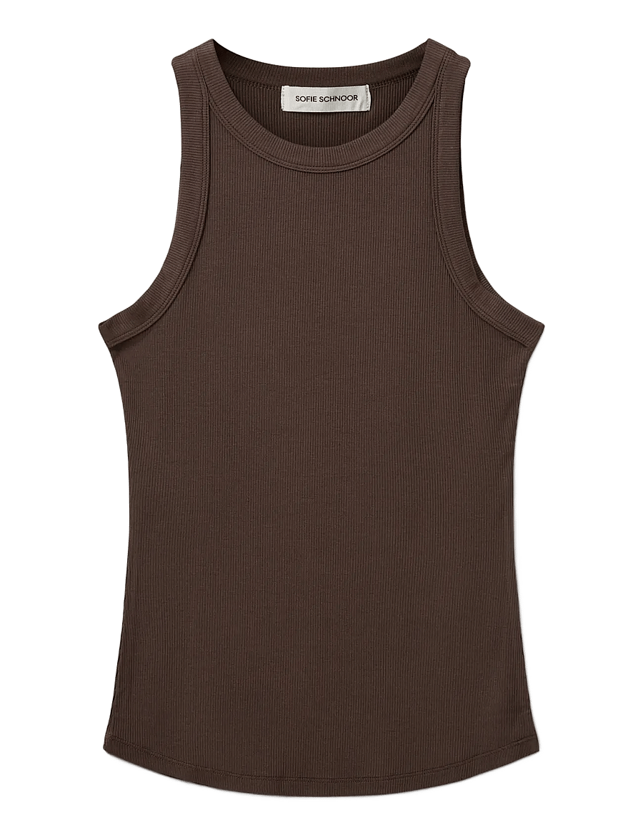 Sofie Schnoor - JULLIESW TOP - tank tops - brown - 1