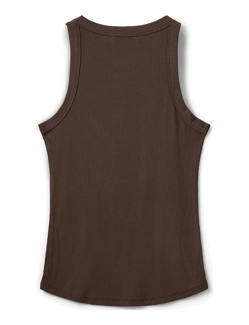 Sofie Schnoor - JULLIESW TOP - topi bez piedurknēm - brown fudge - 2