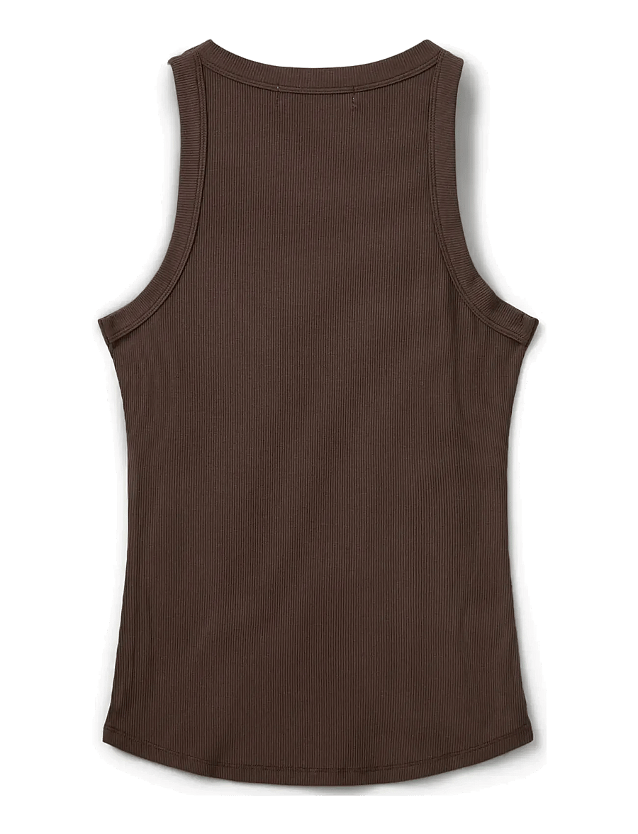 Sofie Schnoor - JULLIESW TOP - tank tops - brown fudge - 2