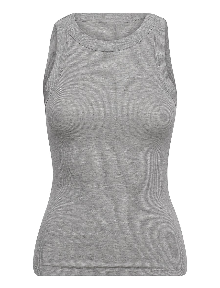 Sofie Schnoor - JULLIESW TOP - tank tops - grey mel - 1