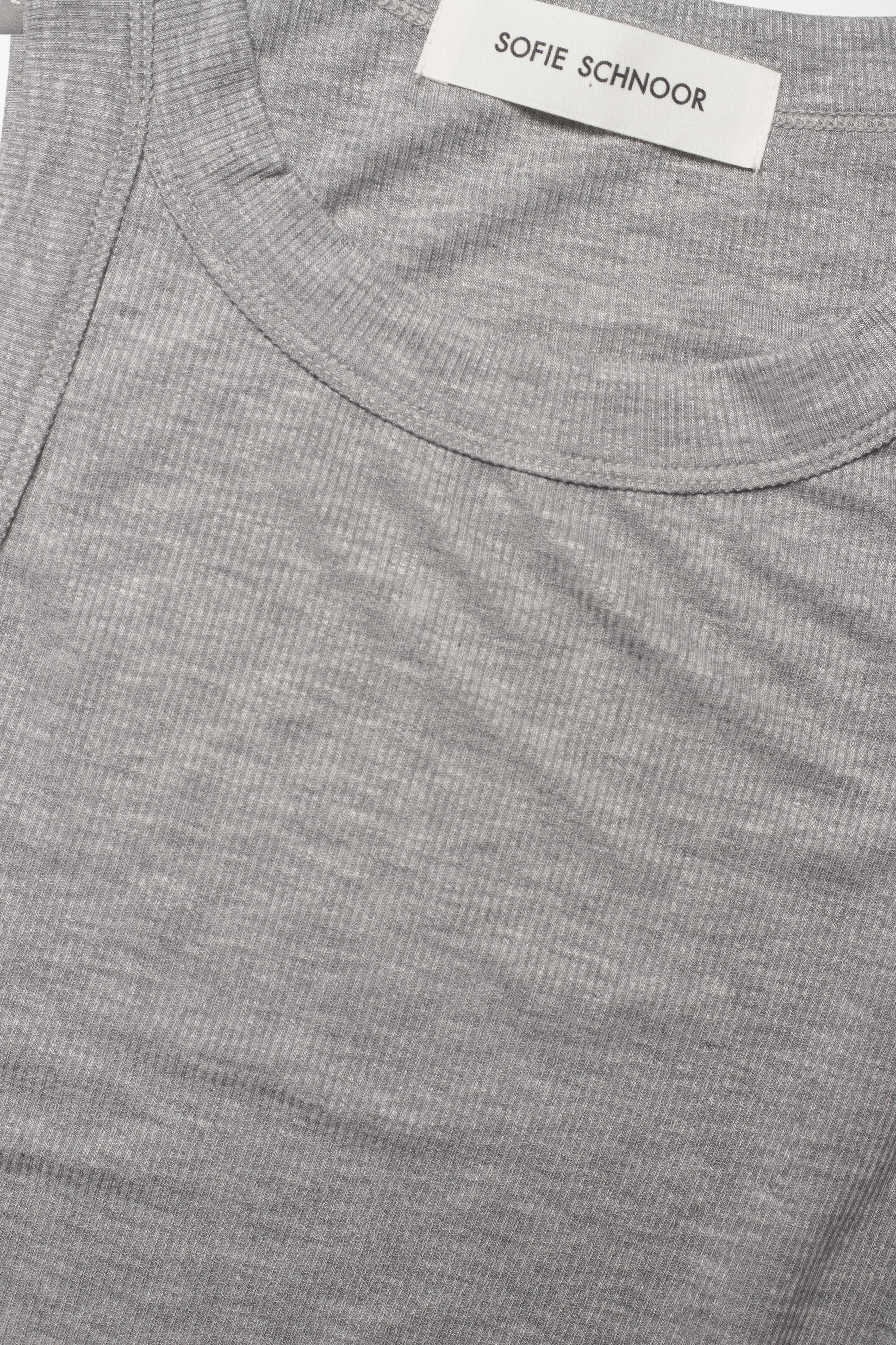Sofie Schnoor - JULLIESW TOP - tank tops - grey mel - 4