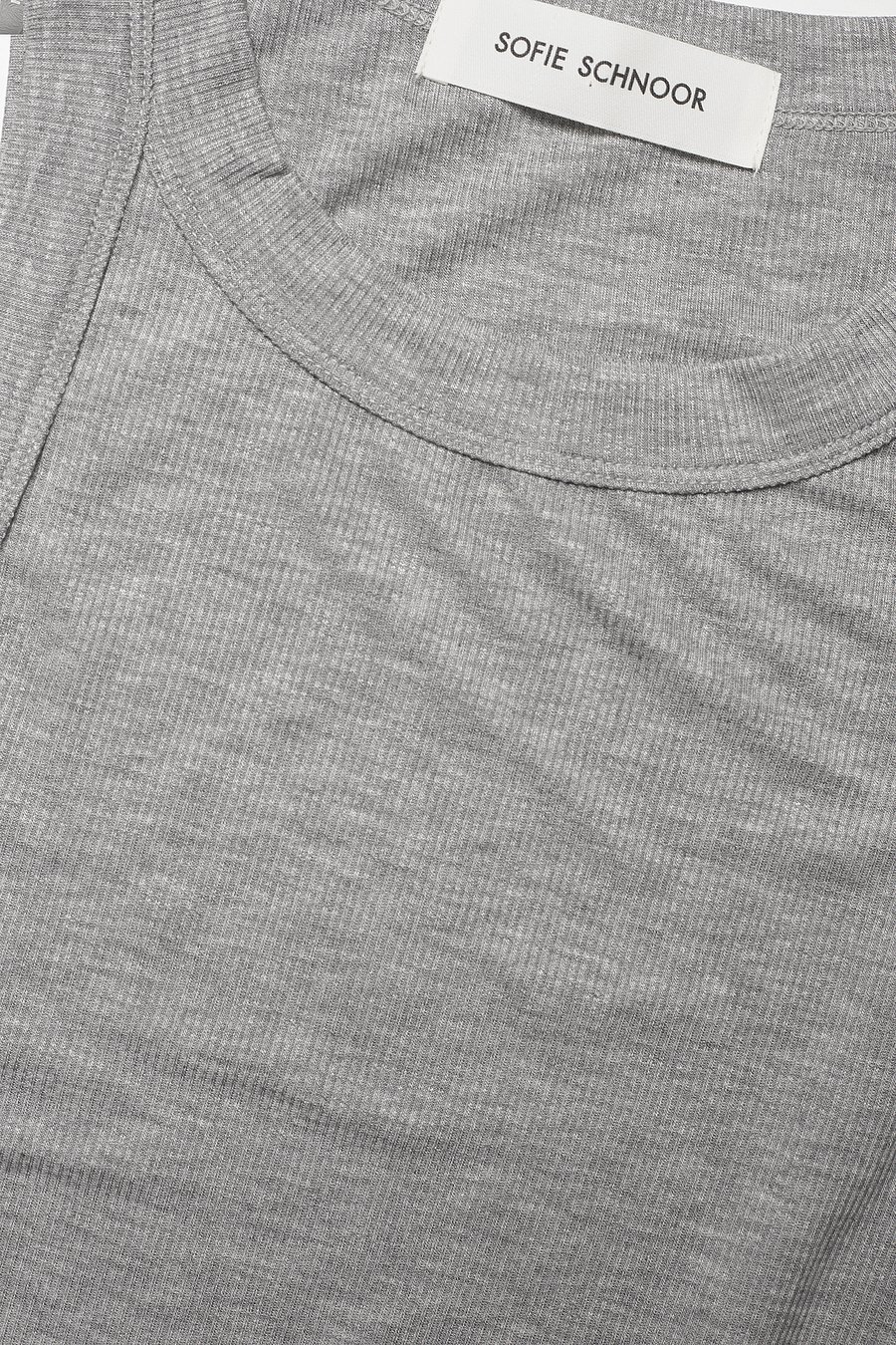 Sofie Schnoor - JULLIESW TOP - tank tops - grey mel - 4