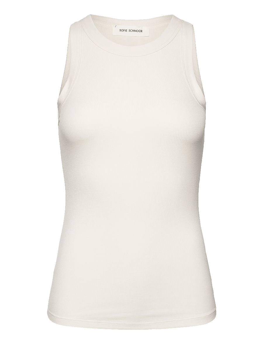 Sofie Schnoor - JULLIESW TOP - tank tops - off white - 1
