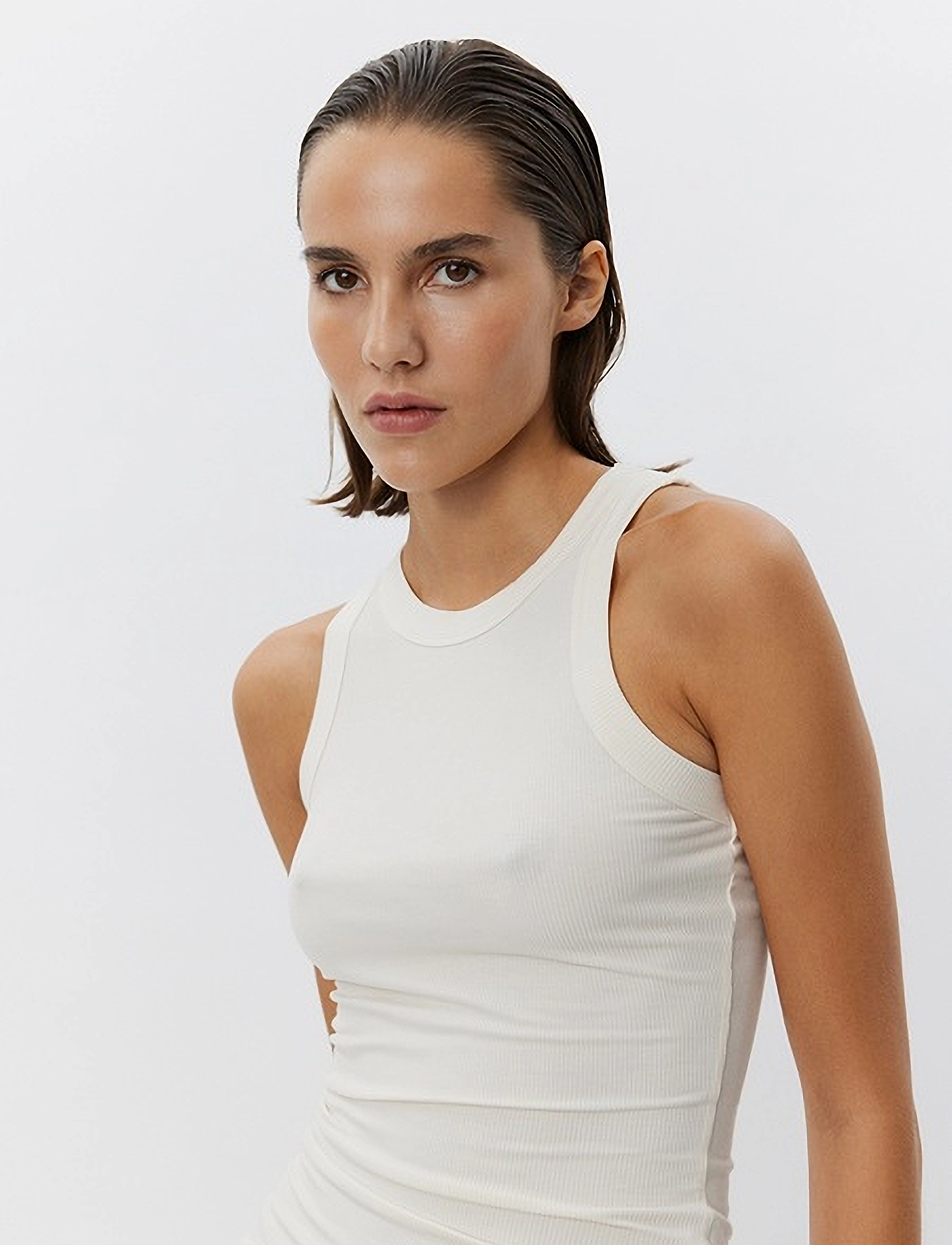 Sofie Schnoor - JULLIESW TOP - tank tops - off white - 5