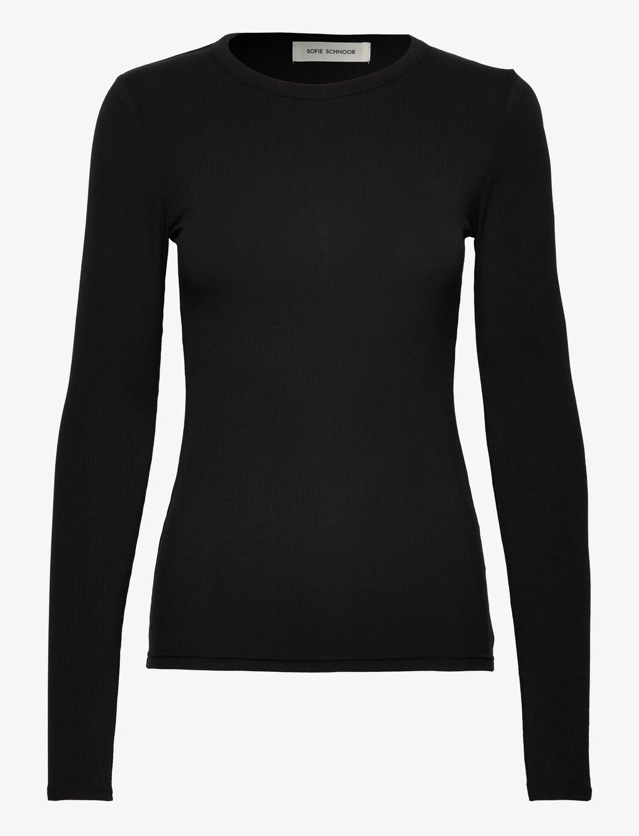 Sofie Schnoor - T-shirt long sleeve - long-sleeved tops - black - 0