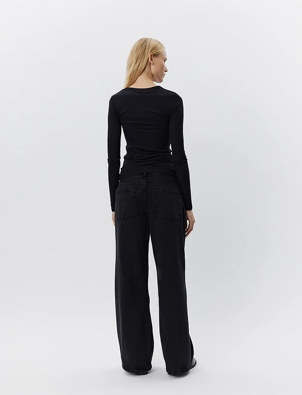 Sofie Schnoor - PETRICIASW T-SHIRT LONG SLEEVE - långärmade toppar - black - 5