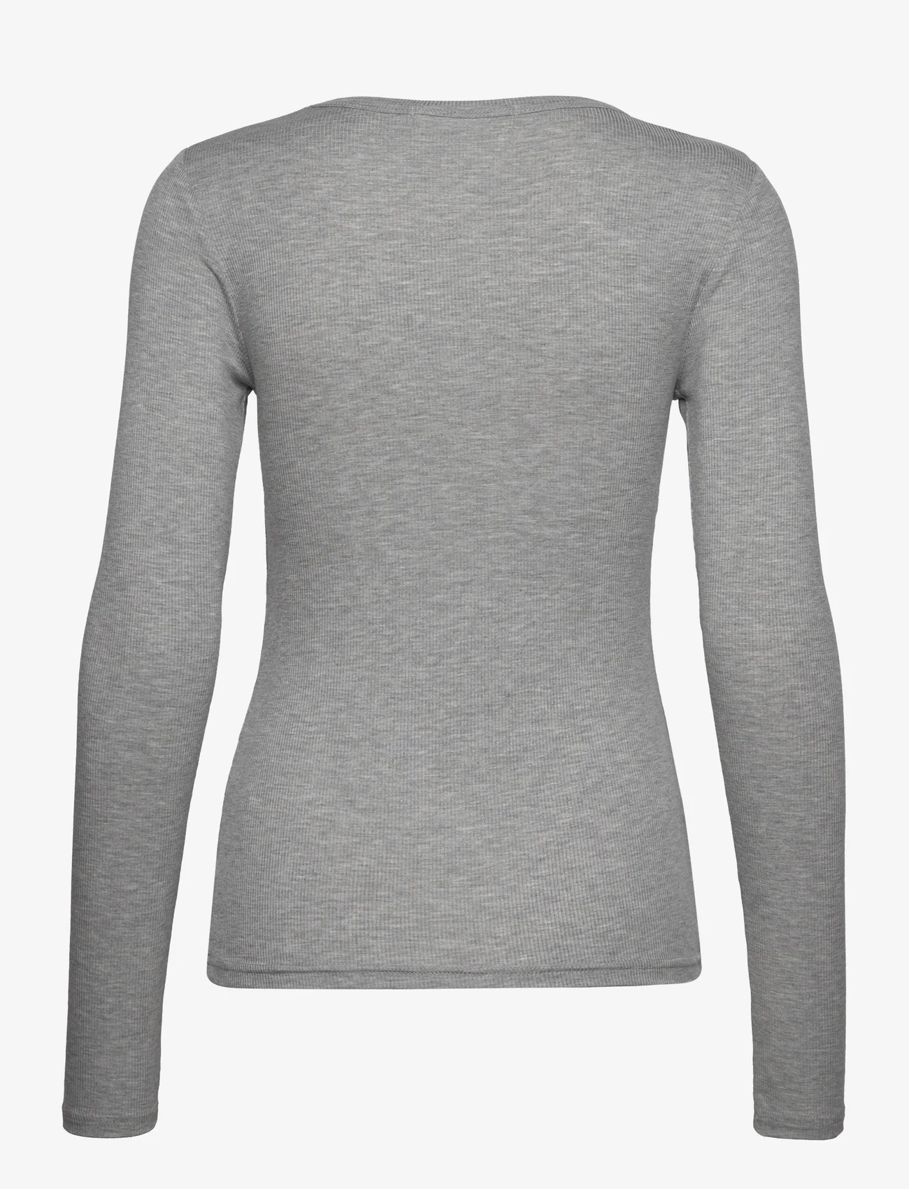 Sofie Schnoor - T-shirt long sleeve - laveste priser - grey mel - 1