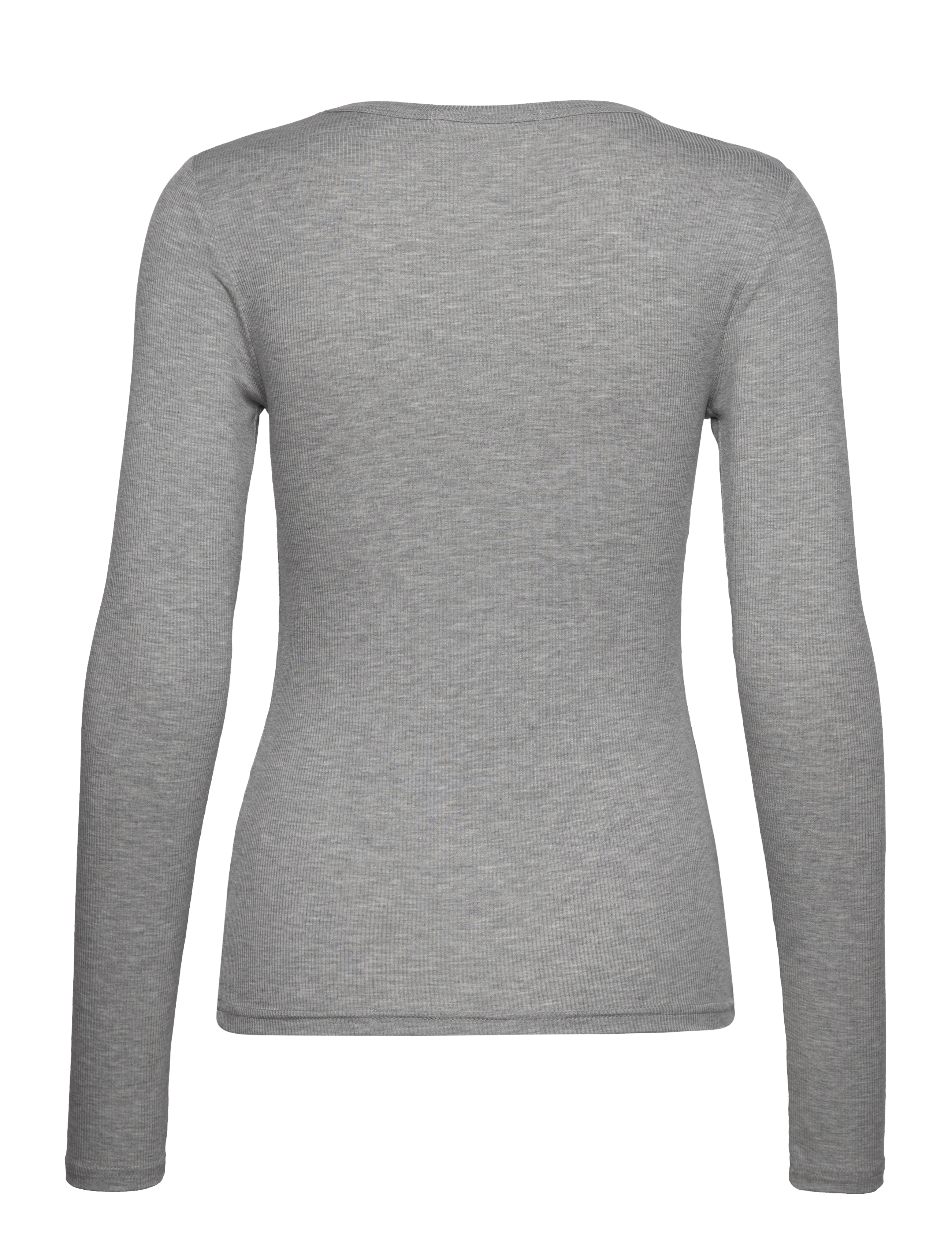 Sofie Schnoor - PETRICIASW T-SHIRT LONG SLEEVE - t-shirts met lange mouwen - grey mel - 2