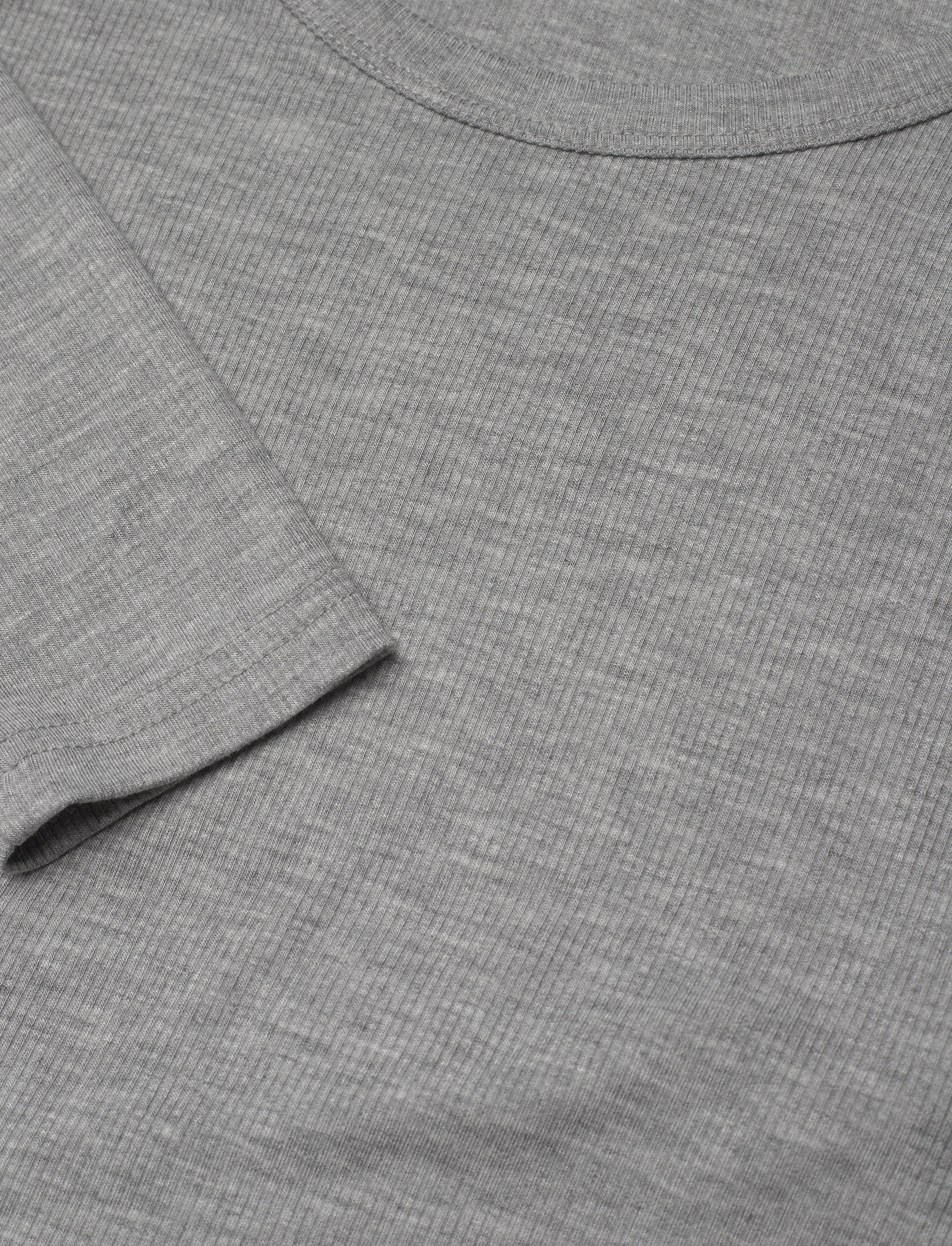 Sofie Schnoor - PETRICIASW T-SHIRT LONG SLEEVE - t-shirts met lange mouwen - grey mel - 4