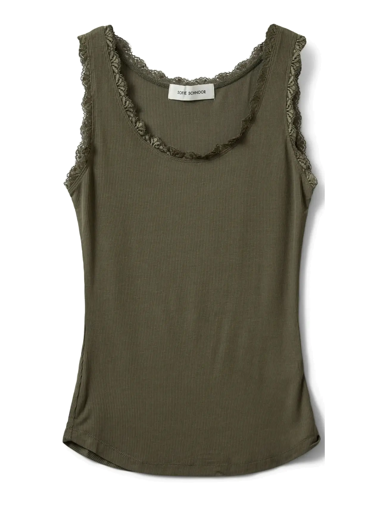 ULRIKKESW TOP - ARMY GREEN