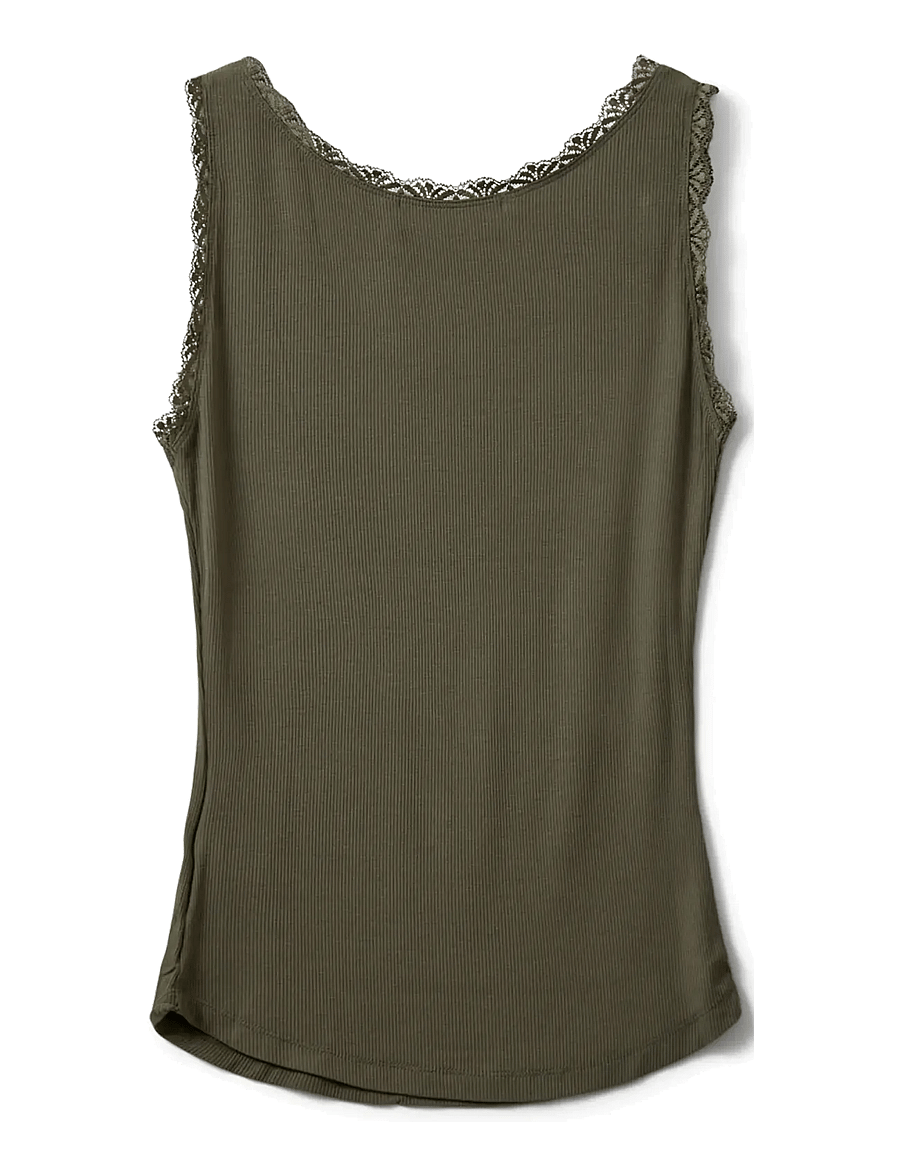 Sofie Schnoor - ULRIKKESW TOP - tanktops - army green - 2