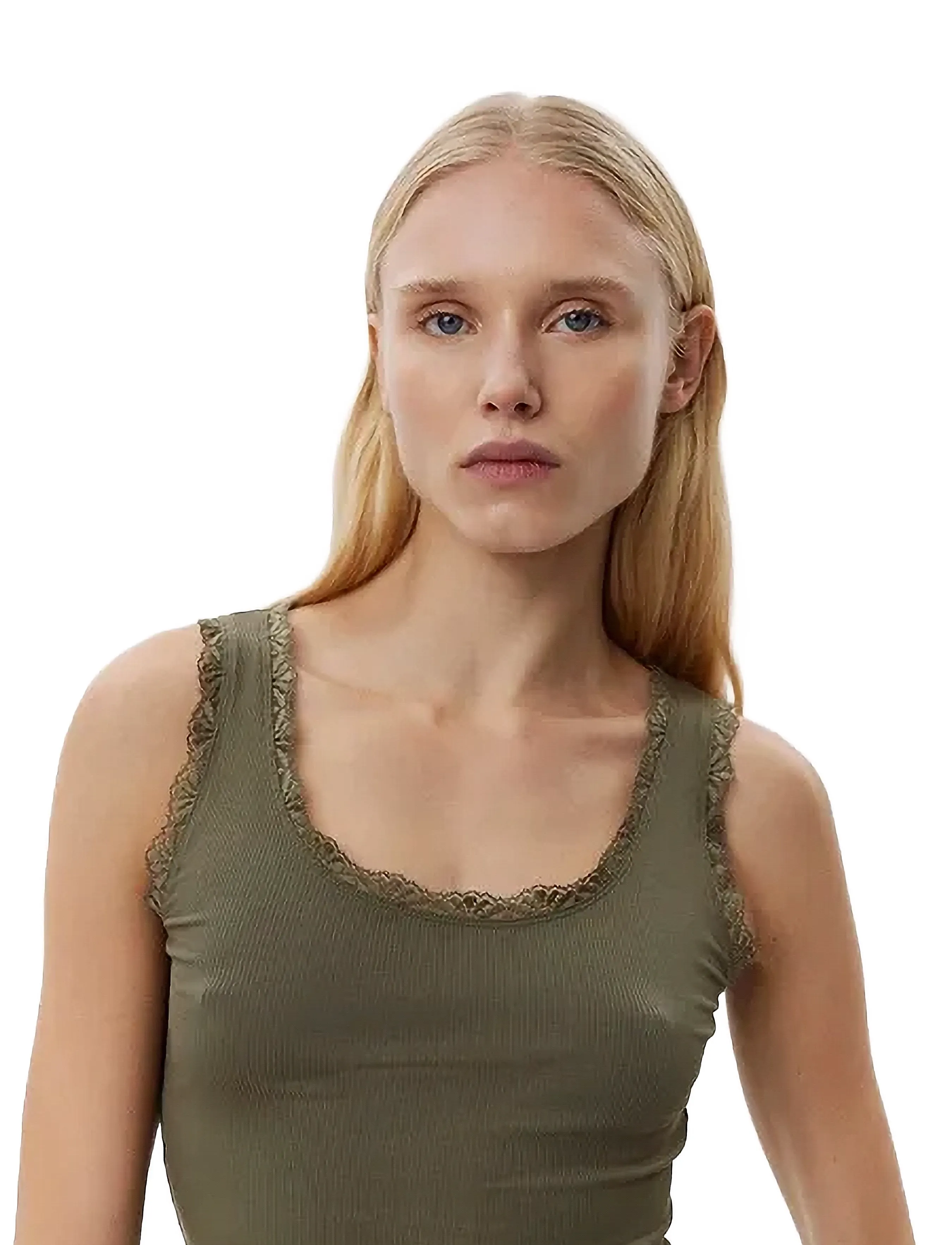 Sofie Schnoor - ULRIKKESW TOP - tanktops - army green - 3