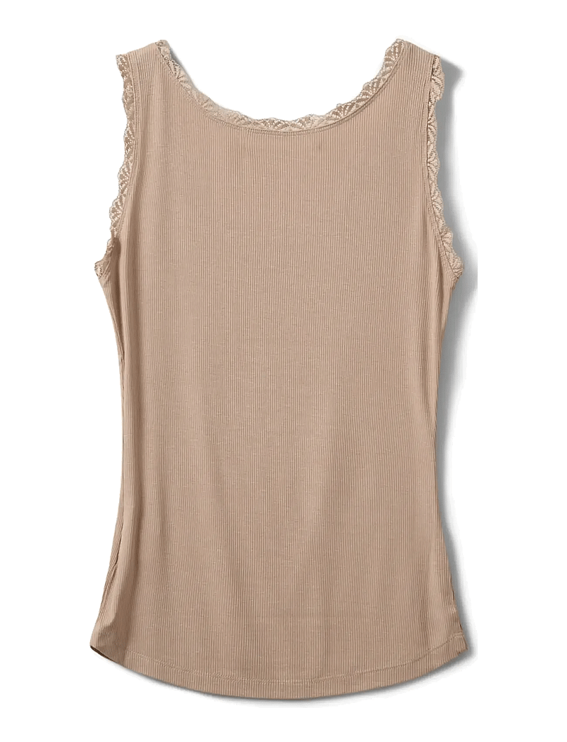 Sofie Schnoor - ULRIKKESW TOP - sleeveless tops - beige - 2