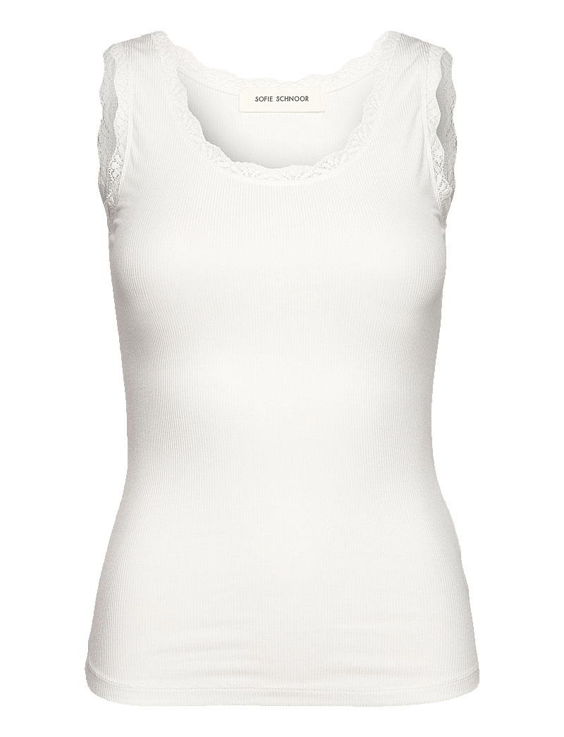 Sofie Schnoor - ULRIKKESW TOP - tanktops - white - 1