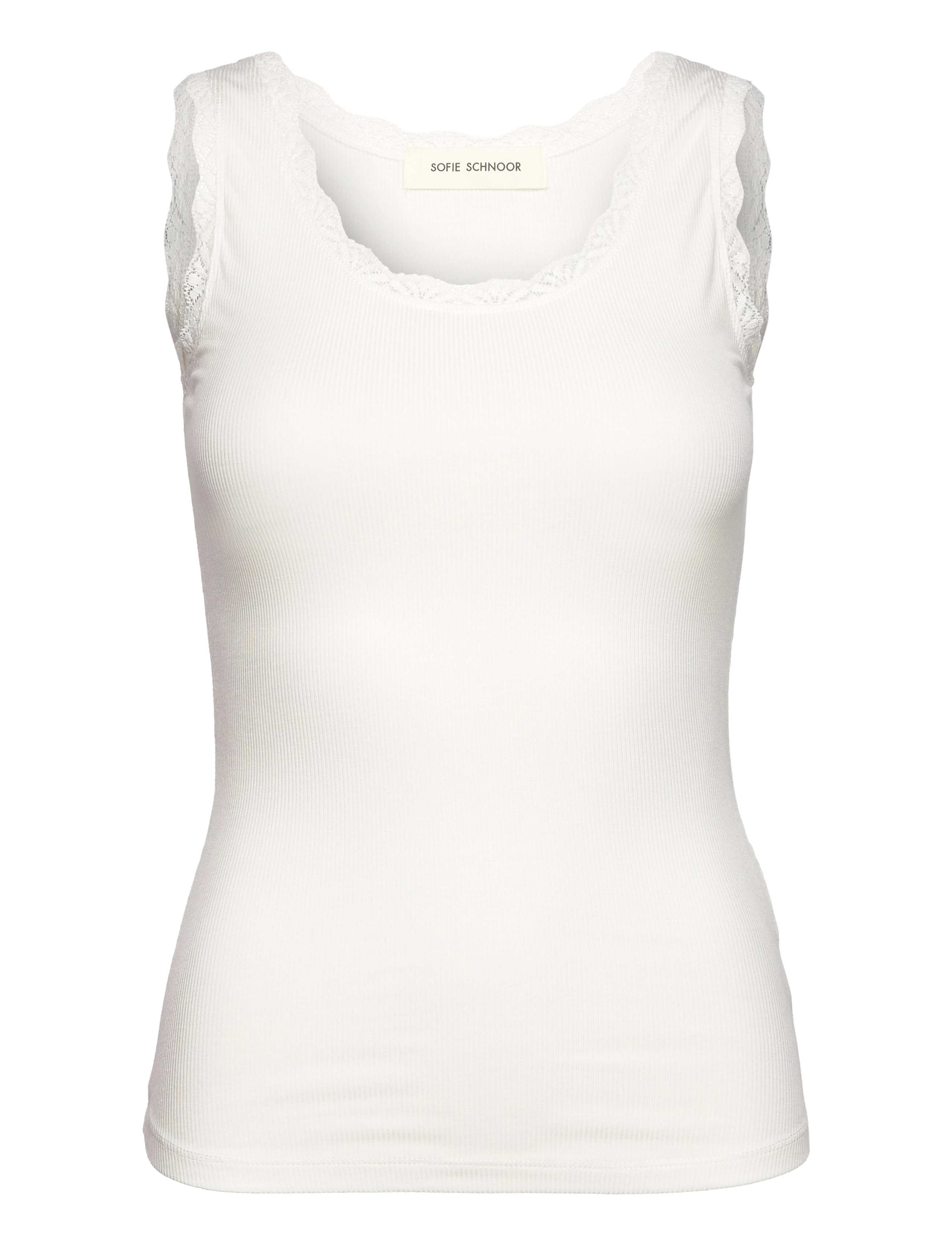 Sofie Schnoor ULRIKKESW TOP - Kampagne - WHITE / white