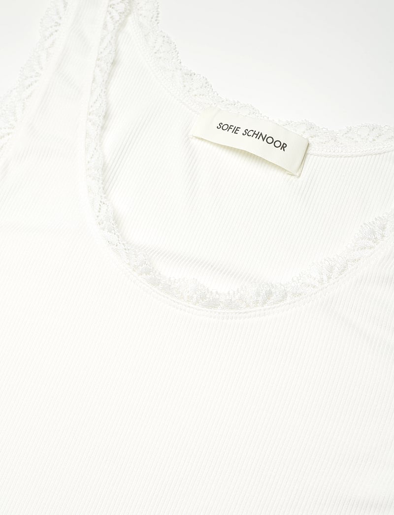 Sofie Schnoor - ULRIKKESW TOP - tanktops - white - 3