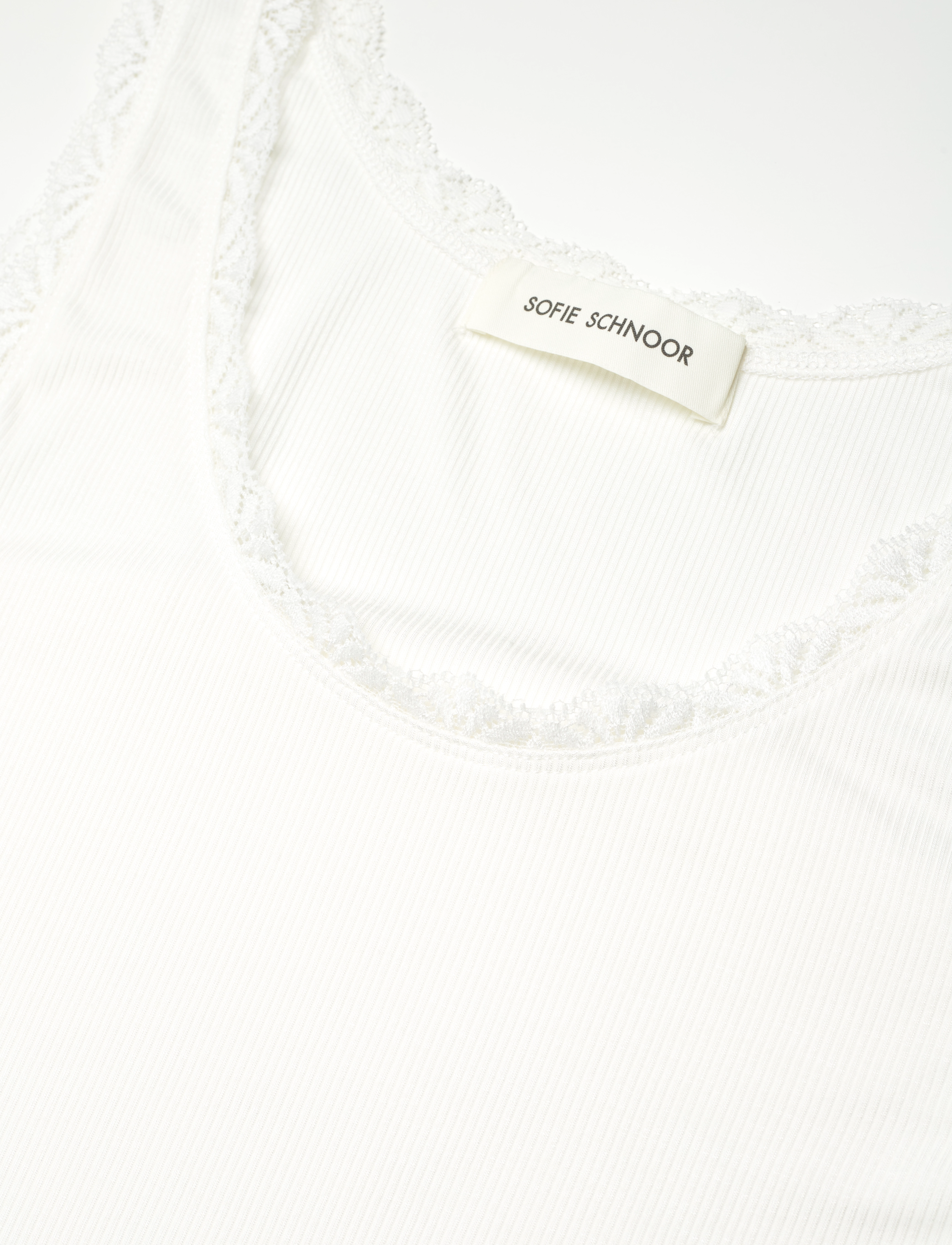 Sofie Schnoor - ULRIKKESW TOP - Ärmellose tops - white - 3