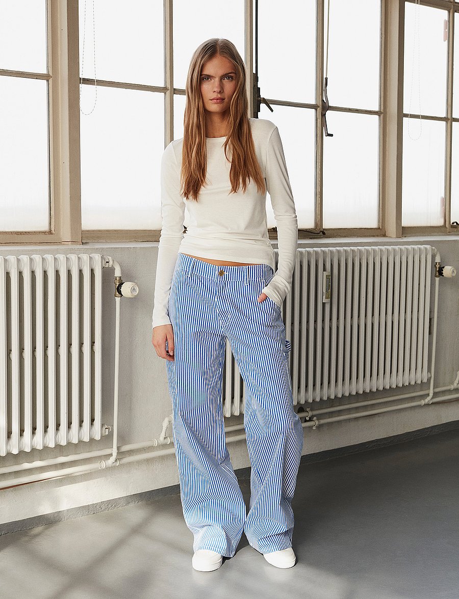 Sofie Schnoor - Trousers - cargo-hosen - blue - 0